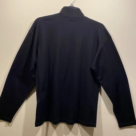(M) North Face unisex; L/S half zip pullover - Picture 6 of 7